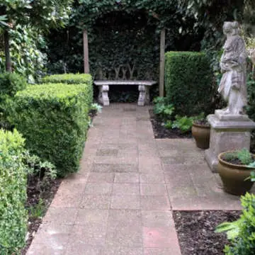 Lr newport roman villa garden