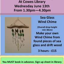 Library sea glass wind chime 13th june final