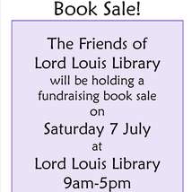 Friends book sale 7 july