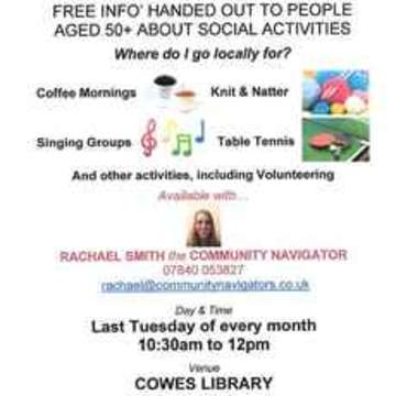 Cowes library drop in a5 poster jpeg 1 