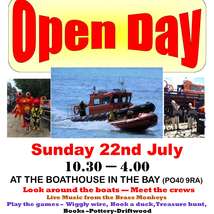 Open day 22 july 18 poster 