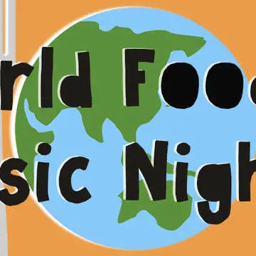 World food music nights banner