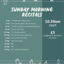 Sunday morning recitals jul sep18