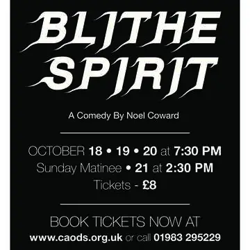 Blithe spirit poster p  page 0
