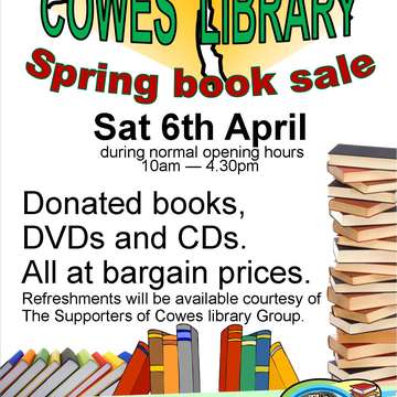 Book sale poster 2019
