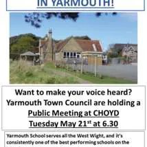 Save yarmouth school   poster