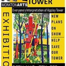 Exhibition poster for appley tower 320