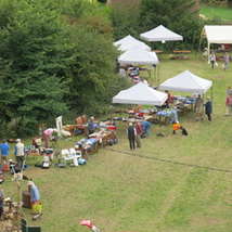 Fete overview from tower