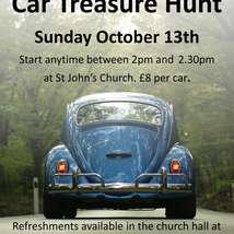 Car treasure hunter poster a4