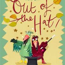 A out of the hat poster small web