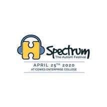 Spectrum festival logo style 2 with date 100