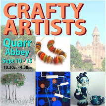 Crafty artists quarr poster sept 20