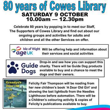 80 year of cowes library 09.10.21