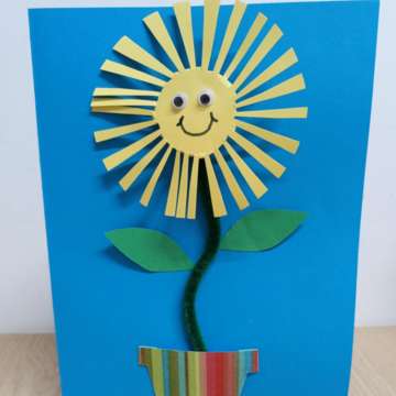 Make a flower card