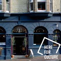 Ventnor exchange with here for culture logo