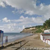 Shanklin to luccombe headland join sharklab live on a bioblitz adults only beach survey