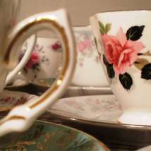 Vintage tea set by prudence styles