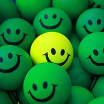Smile green balls by sean jackson