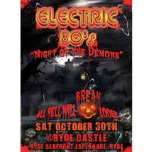 Electric 80s halloween