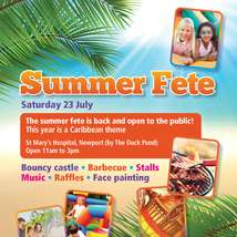 Summer fete poster