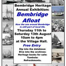 Poster   'bembridge afloat' portrait 