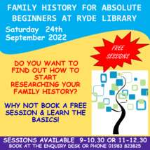 Family history for beginners with logo sept2022