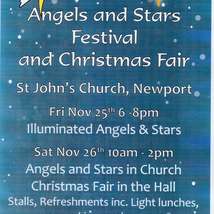 Angels and stars poster
