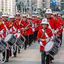 Medina marching band   lord mayors show