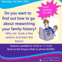 Family history for beginners with logo apr2023
