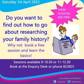 Family history for beginners with logo apr2023