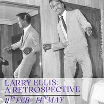Larry ellis exhibition poster 2023