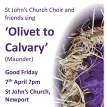 Olivet to calvary poster mar 25th