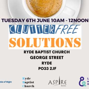 Tues coffee and info point clutter free solutions