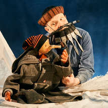 Pinocchi puppet by andi sapey