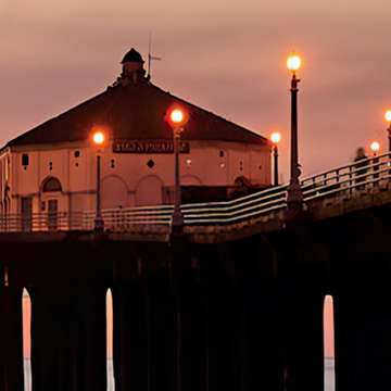 After all these years feature image of pier at dusk art width 1200px