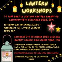 Lantern workshops poster