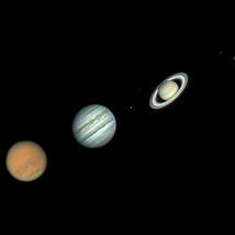 All planets in one night