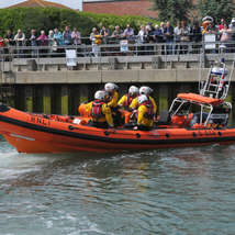 A rescue demonstration can be watched at the ilc open day
