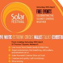 Solar festival poster crop