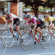 Cycling criterium tandemracer